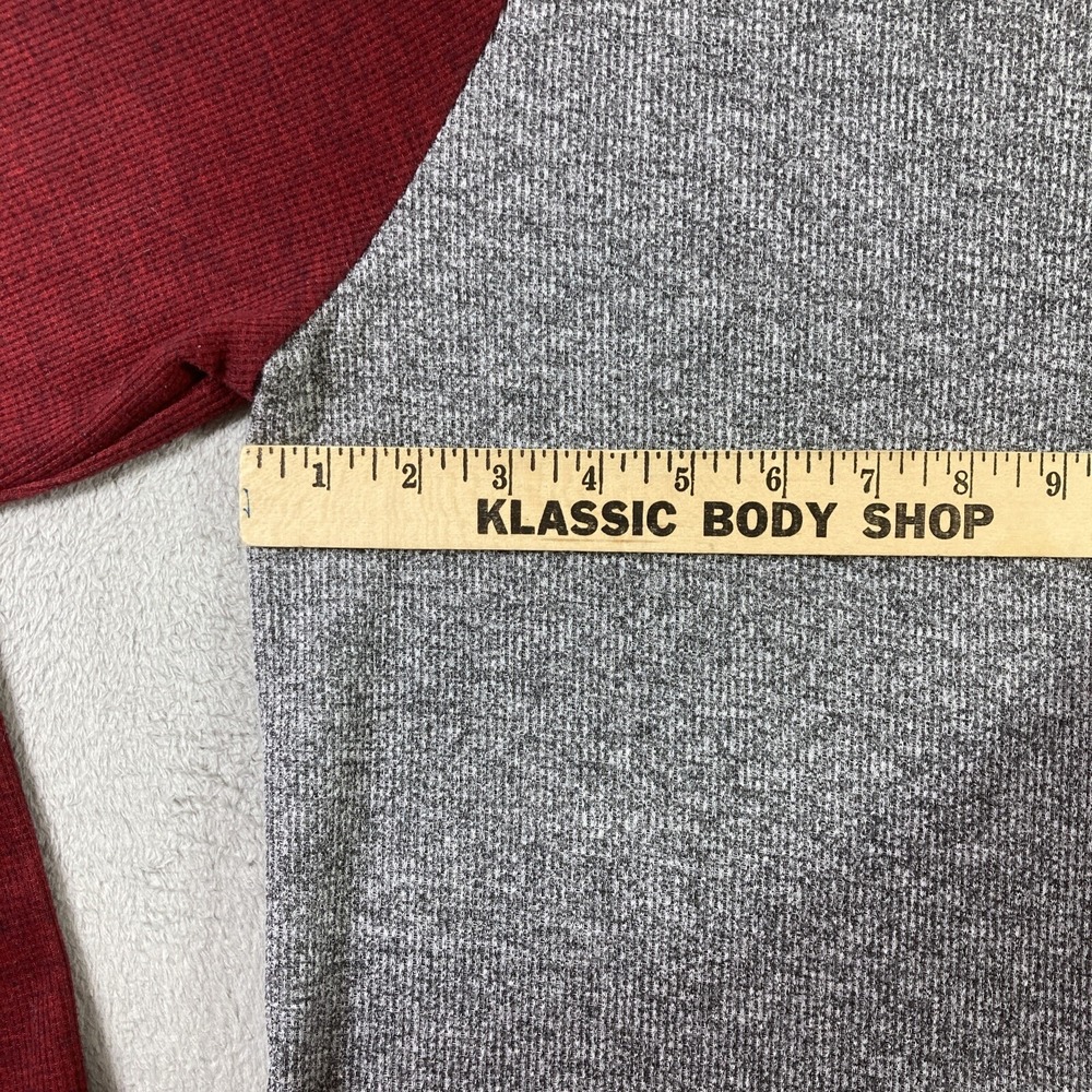 Ecko Unltd. Shirt Adult Large Gray Red Rhino Logo Long Sleeve Comfort Preppy - Picture 9 of 14